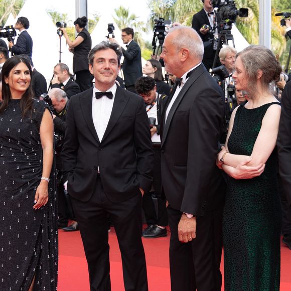 Alice Rohrwacher, Géraldine Nakache, Frédéric Mercier, Tommaso Vergallo, Pascale Marin, Rachid Hami - Montée des marches de la cérémonie de clôture du 78ème Festival International du Film de Cannes, au Palais des Festivals à Cannes. Le 24 mai 2025
© Olivier Borde/ Bestimage