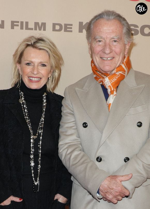 Sophie Davant et son compagnon William Leymergie - Avant-première du film "Ma Mère, Dieu et Sylvie Vartan" au cinéma Pathé Palace à Paris le 17 mars 2025. © Coadic Guirec/Bestimage