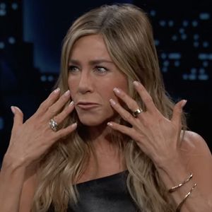 Jennifer Aniston sur le plateau du Jimmy Kimmel Show
© ABC via JLPPA/Bestimage