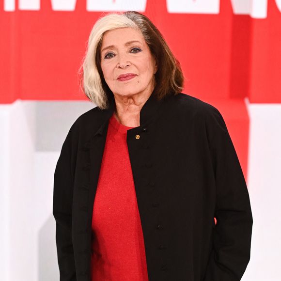 Exclusif - Françoise Fabian - Enregistrement de l'émission "Vivement dimanche" au studio Rive Gauche à Paris, présentée par M.Drucker et diffusée le 24 novembre sur France 3 © Guillaume Gaffiot / Bestimage