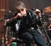 A en croire ses confidences, Jacques Dutronc "n'a jamais arrêté de fumer", toutefois "il a souvent arrêté de boire".
Jacques Dutronc et Thomas Dutronc en showcase de leur tournée "Dutronc & Dutronc" au Centre Evénementiel de Courbevoie le 11 avril 2022 © Coadic Guirec/Bestimage