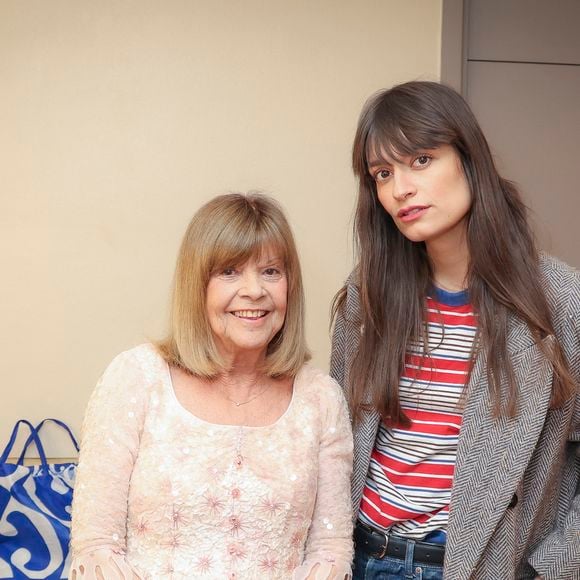 Exclusif - Chantal Goya, Clara Luciani - Célébrités lors du concert "50 Ans d'Amour" de Chantal Goya au palais des Congès à Paris, France, le 29 mars 2026. Deux représentations à guichet fermé. © Jack Tribeca/Bestimage