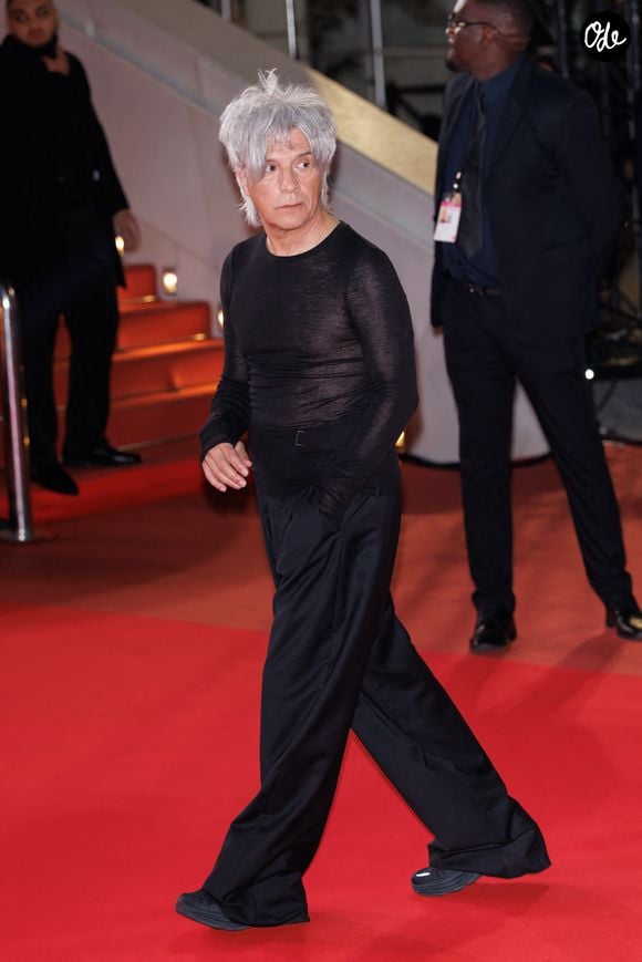 Nicolas Sirkis, du groupe Indochine, assiste à la 26e cérémonie des NRJ Music Awards au Palais des Festivals, le 1er novembre 2024 à Cannes, en France. Photo : Anne Barson/Abaca