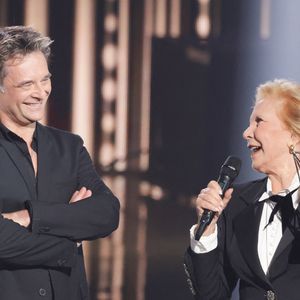 David Hallyday et Sylvie Vartan - Cérémonie de la 40ème édition des Victoires de la Musique à la Seine Musicale à Boulogne-Billancourt, France, le 14 février 2025. © Coadic Guirec/Bestimage