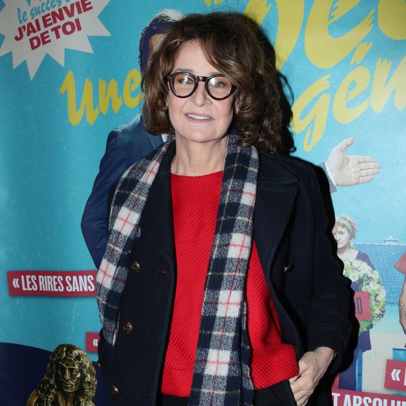 Exclusif - Valérie Lemercier - Célébrités à la 600ème de la Pièce « Une idée géniale » au Théâtre des Variétés à Paris, France. Le 2 Octobre 2024. 
© Bertrand Rindoff / Bestimage