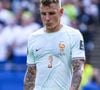Son épouse Tiziri confie que la séparation est "particulièrement difficile" pour leurs enfants.

Lucas Digne, de l'équipe de France, réagit lors du quart de finale de la Coupe du monde de la FIFA 2026 opposant la France au Maroc, au Boston Stadium de Foxborough, le 9 juillet 2026.