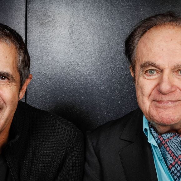 Julien Clerc et Guy Béart à l'Olympia en 2015 © Photo by RMpicturing/APS-Medias/ABACAPRESS.COM