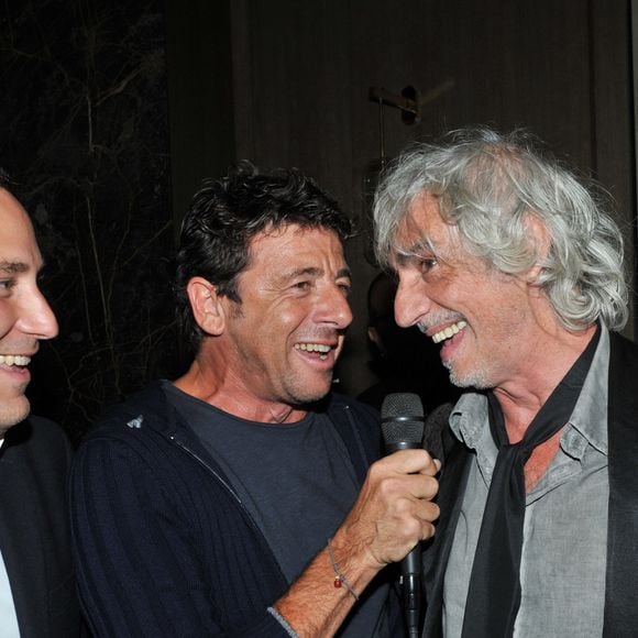 Benjamin Patou, Patrick Bruel, Louis Bertignac - Fête pour le 1er anniversaire du restaurant "Victoria 1836" à Paris, le 2 septembre 2015. ©Bestimage