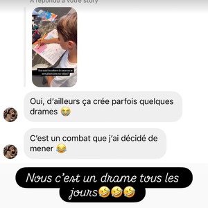 Capture d'écran story Instagram de Sylvie Tellier du 17/08/2025.

© Instagram Sylvie Tellier