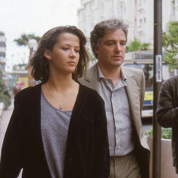 Archives - Sophie Marceau et son ex-mari Andrzej Zulawski à Cannes en 1987 (JLPPA / Bestimage).