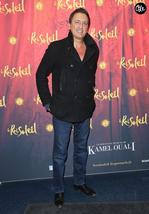 Dany Brillant lors de la générale du spectacle "Le roi soleil" au Dôme de Paris le 9 décembre 2025. © Coadic Guirec / Bestimage