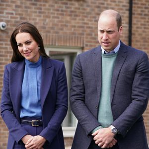 Le prince William, duc de Cambridge, et Catherine (Kate) Middleton, duchesse de Cambridge, visitent le groupe Wheatley à Glasgow, Royaume Uni, le 11 mai 2022.
Bestimage