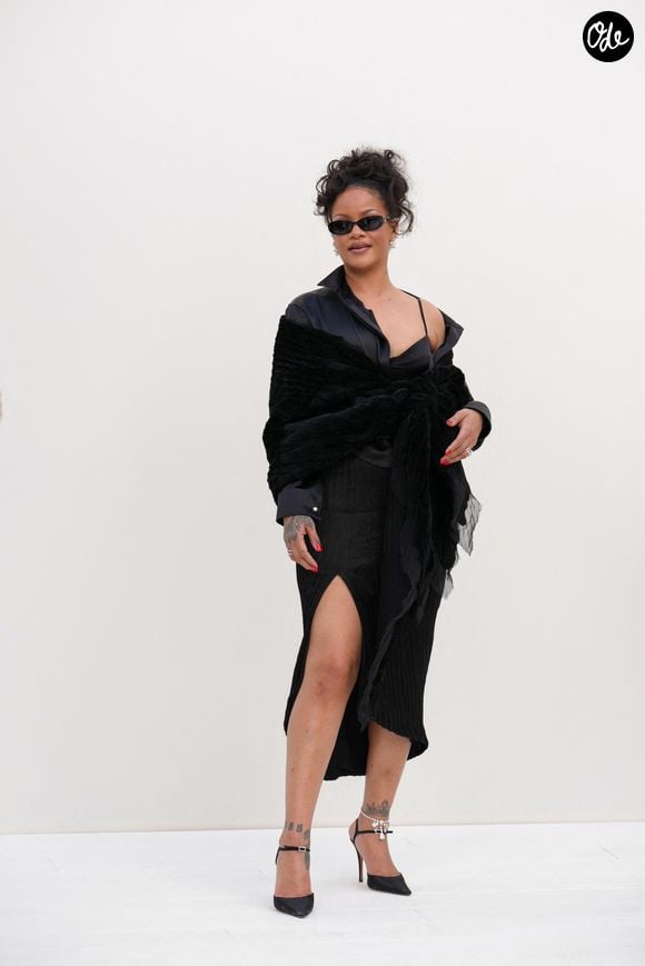 Rihanna au défilé Dior Collection Femme Prêt-à-Porter Printemps/Eté 2027 lors de la Fashion Week de Paris, le 29 septembre 2026. 

© Lucia Sabatelli / Bestimage
