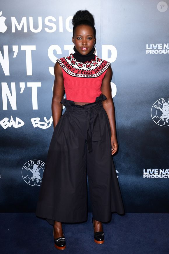 Lupita Nyong'o assiste à la projection de 'Can't Stop, Won't Stop: A Bad Boy Story' au cinéma Curzon Mayfair. Londres, le 17 mai 2017.