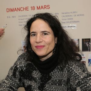 Mazarine Pingeot présente au Salon du Livre 2018 au Parc des Expositions de Paris, France, le 18 mars 2018. Photo Somer/Abaca