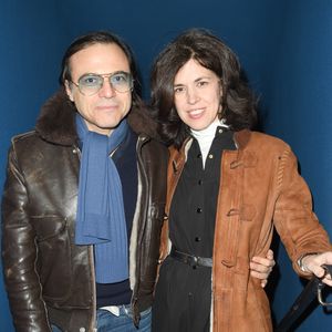 Bertrand Burgalat et sa femme Vanessa Seward - A. Dombasle et N. Ker en concert lors du cocktail de la première du film "Alien Crystal Palace" au club "Le Silencio" à Paris le 23 janvier 2019. © Coadic Guirec /Bestimage (No Web - No Blog pour suisse et Belgique)