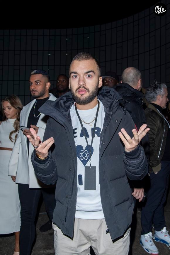 Olivio Ordonez (Oli) - People - K.West présente sa 8ème collection Yeezy au siège du Parti Communiste à Paris le 2 mars 2020.