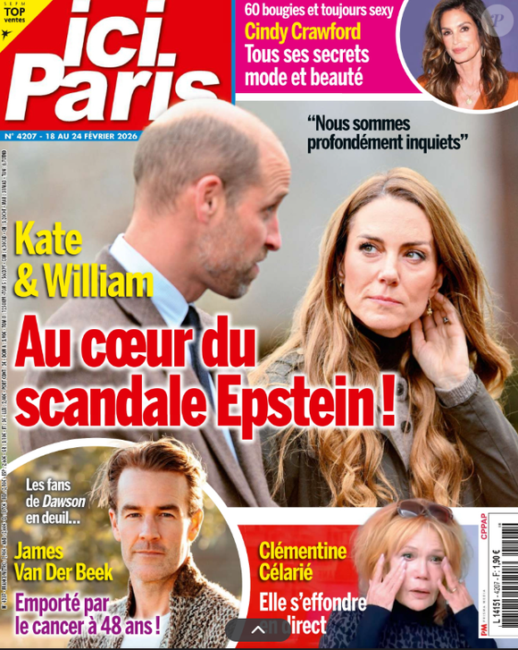 Couverture du magazine Ici Paris
