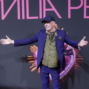 Le réalisateur Jacques Audiard au photocall de la première du film Emilia Perez à Mexico le 15 janvier 2025.