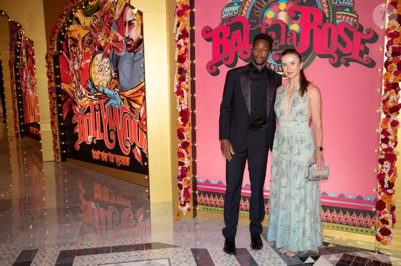 Gaël Monfils et sa femme Elina Svitolina - Arrivées des invités au Bal de la Rose 2023 sur le thème "Bollywood" à la salle des étoiles à Monaco le 25 mars 2023.

© Olivier Huitel / Pool / Bestimage