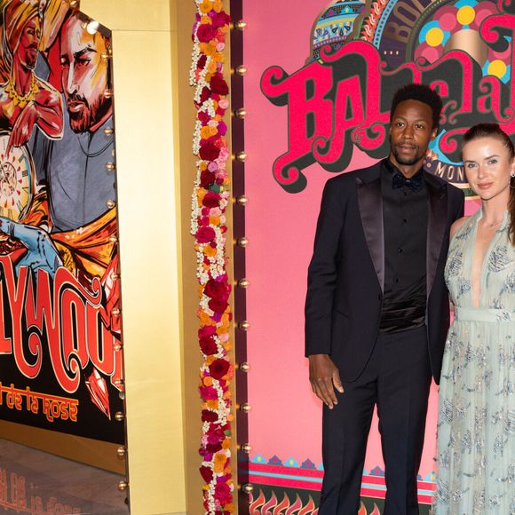 Gaël Monfils et sa femme Elina Svitolina - Arrivées des invités au Bal de la Rose 2023 sur le thème "Bollywood" à la salle des étoiles à Monaco le 25 mars 2023.

© Olivier Huitel / Pool / Bestimage