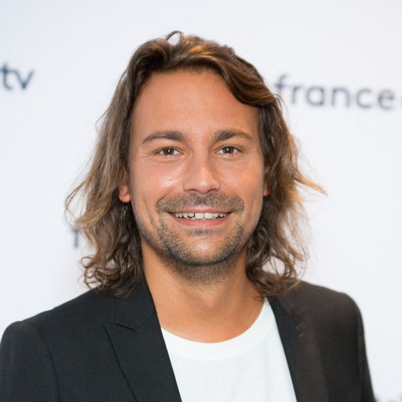 Bertrand Chameroy lors de la conférence de presse de France Télévision au Pavillon Gabriel à Paris, France, le 24 août 2021. Photo par Nasser Berzane/ABACAPRESS.COM