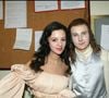 Ils s'étaient rencontrés en 2005 sur la pièce "Amadeus".
Lorant Deutsch et Marie-Julie Baup en 2005 à Paris. ©Bestimage