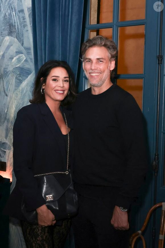 Exclusif -  Lola Dewaere et son compagnon Gianni Giardinelli - Quatrième édition de la soirée "Les jeudis de Sandra" au Café Lapérouse organisée par S.Sisley à Paris le 29 février 2024. © Jack Tribeca / Bestimage