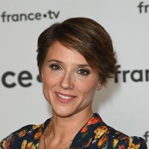 Mélanie Taravant au photocall pour la conférence de presse de rentrée de France TV à la Grande Halle de la Villette à Paris, France, le 6 juillet 2022. © Coadic Guirec/Bestimage