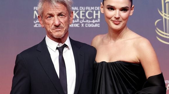 Sean Penn a officialisé son couple avec une comédienne de 34 ans de moins que lui à Marrakech