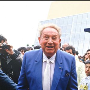 Archives - Charles Trenet lors du Festival de Cannes 1985 Angeli-Rindoff / Bestimage.