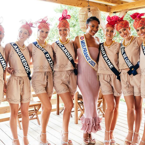 Les Miss en voyage en Martinique avant la prochaine élection Miss France. Photo par SIPA/Benjamin Decoin via Bestimage
