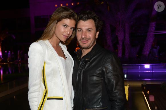 Michael Youn et sa compagne Isabelle Funaro - Aftershow festival du rire au golf palmeraie à Marrakech au Maroc le 9 juin 2013. (RACHID BELLAK / BESTIMAGE).