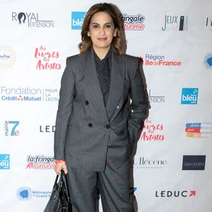 Sonia Mabrouk participe au festival du livre 'Des Livres, Des Artistes' à la Maison de la Chimie le 01 décembre 2024 à Paris, France. Photo par Nasser Berzane/ABACAPRESS.COM