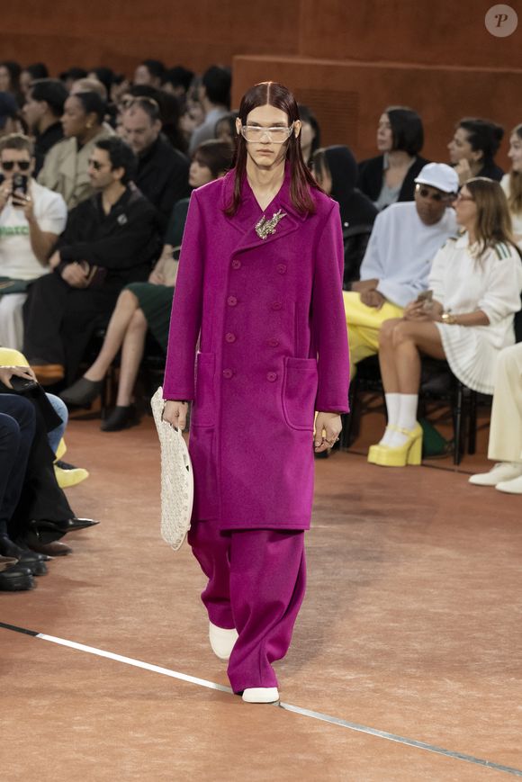 Défilé "Lacoste" Collection Prêt-à-Porter Automne/Hiver 2025-2026" lors de la Fashion Week de Paris (PFW) le 9 mars 2025.
