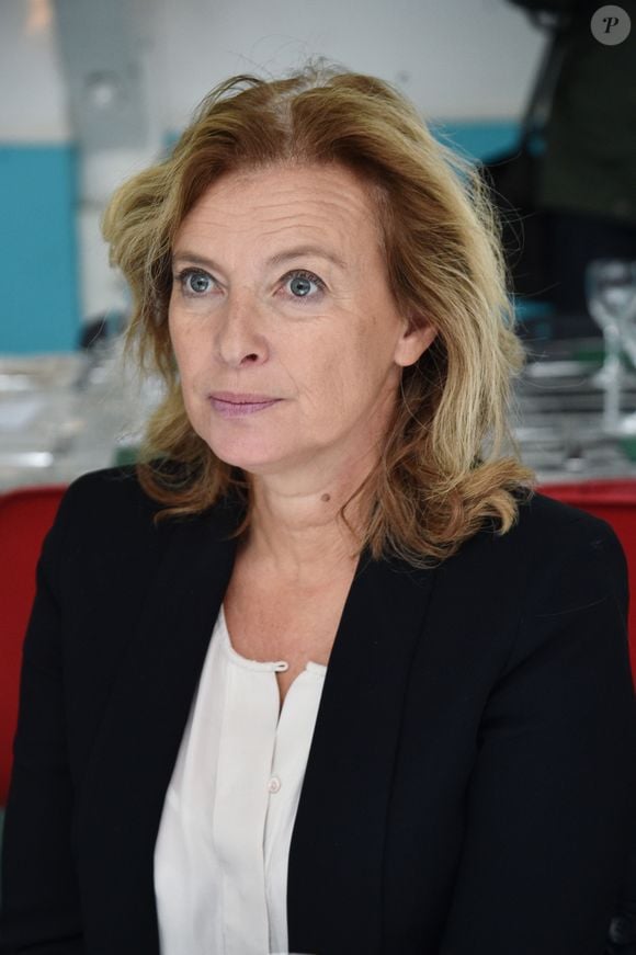 Valérie Trierweiler - Déjeuner pour le lancement de la campagne des Pères Noël Vert au siège du Secours Populaire à Paris le 24 septembre 2019. © Giancarlo Gorassini/Bestimage
