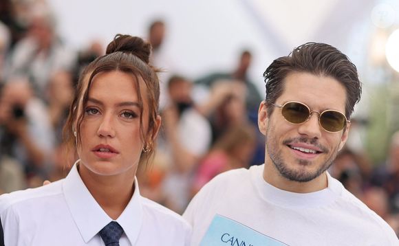Adèle Exarchopoulos et François Civil - Photocall du film "L'Amour Ouf" (Beating Hearts / Compétition) lors du 77ème Festival International du Film de Cannes (14 - 25 mai 2024), le 24 mai 2024.  © Jacovides / Moreau / Bestimage