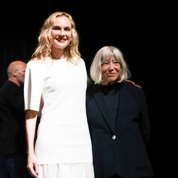 Diane Kruger ( présidente du jury)  et Marie-France Brière - Cérémonie de remise des prix lors de la 18ème édition du Festival du Film Francophone d'Angoulême (FFA) le 30 août 2025 à Angoulême.
© Guirec Coadic / Bestimage
