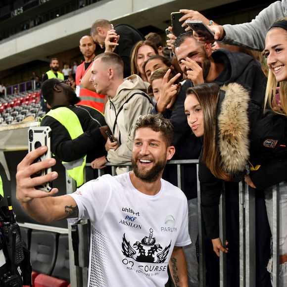 Paga - Match des Légendes, la rencontre qui mêle le football et le rugby au profit de l'association de P. Olmeta (ancien gardien de but et co-fondateur de l'association), "Un sourire, un espoir pour la vie" s'est déroulé à Nice à l'Allianz Riviera, le 26 septembre 2022. © Bruno Bebert/Bestimage