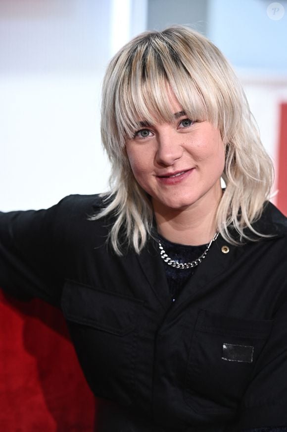 Exclusif - la chanteuse Suisse Stéphane - Enregistrement de l'émission "Vivement dimanche" au studio Rive Gauche, presentée par Michel Drucker . Diffusion sur France 3 le  16/02/2025. © Guillaume Gaffiot/Bestimage