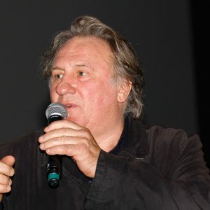 Gérard Depardieu lors du Festival Premiers Plans à Angers le 28 janvier 2022 pour la présentation du film "Umani" © Laetitia Notarianni / Bestimage