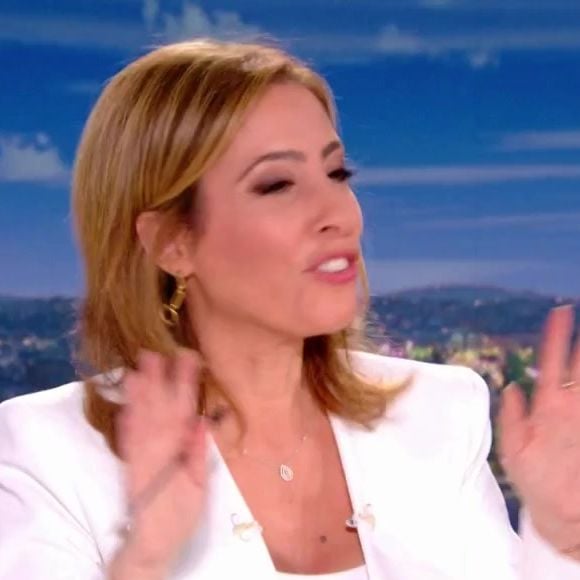 Fabrice Luchini a été repris en direct par Léa Salamé. Capture d'écran France 2