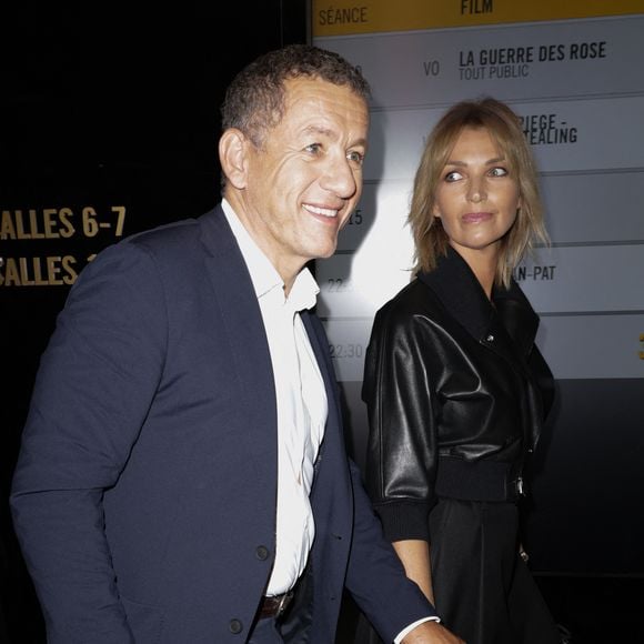 Dany Boon et sa nouvelle compagne Clara Vello - Avant-première du film "Regarde" au Cinéma Pathé Wepler à Paris le 8 septembre 2025. © Coadic Guirec/Bestimage