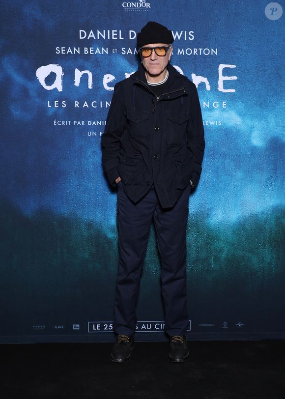Daniel Day-Lewis lors de l'avant-première du film "Anémone" au Pathé Palace, le 23 février 2026 à Paris.

Photo : Denis Guignebourg / Bestimage