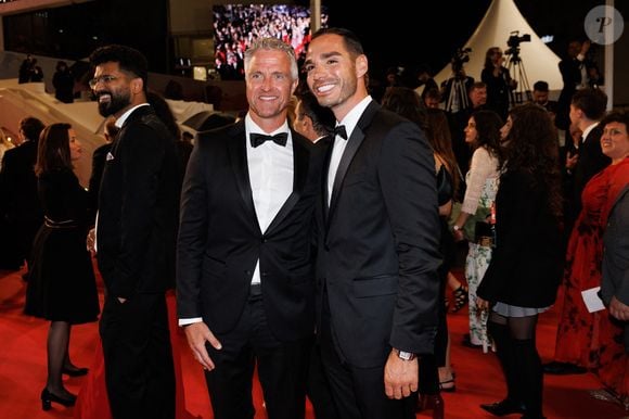 Ralf Schumacher et son compagnon Étienne Bousquet-Cassagne - Montée des marches du film « Alpha » lors du 78ème Festival International du Film de Cannes, au Palais des Festivals à Cannes. Le 19 mai 2025. © Jacovides-Moreau / Bestimage