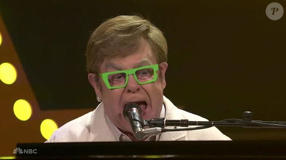 Elton John sur le plateau de la NBC le 6 avril 2025.



Photo : Backgrid UK/ Bestimage
