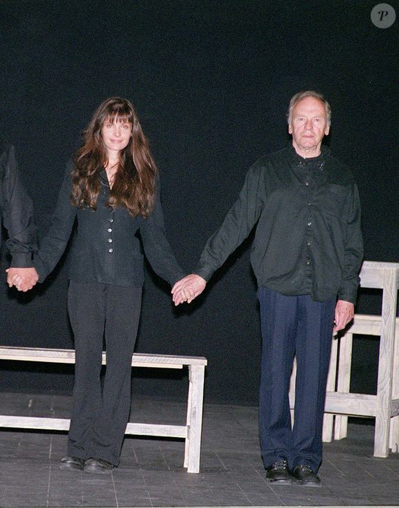 Marie Trintignant et son père Jean-Louis.
AGENCE / BESTIMAGE