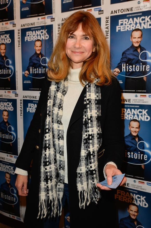 Florence Pernel - Générale du spectacle "Histoires" de Franck Ferrand au théâtre Antoine à Paris le 5 décembre 2016. © Coadic Guirec/Bestimage