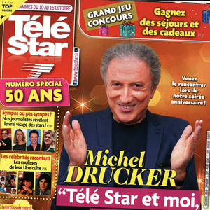 Couverture du nouveau numéro de Télé Star