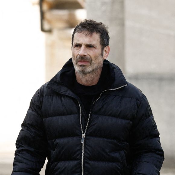 Richard Orlinski - Obsèques d'Isabelle Mergault à la Coupole du Père-Lachaise à Paris le 30 mars 2026. © Cyril Moreau - Dominique Jacovides / Bestimage